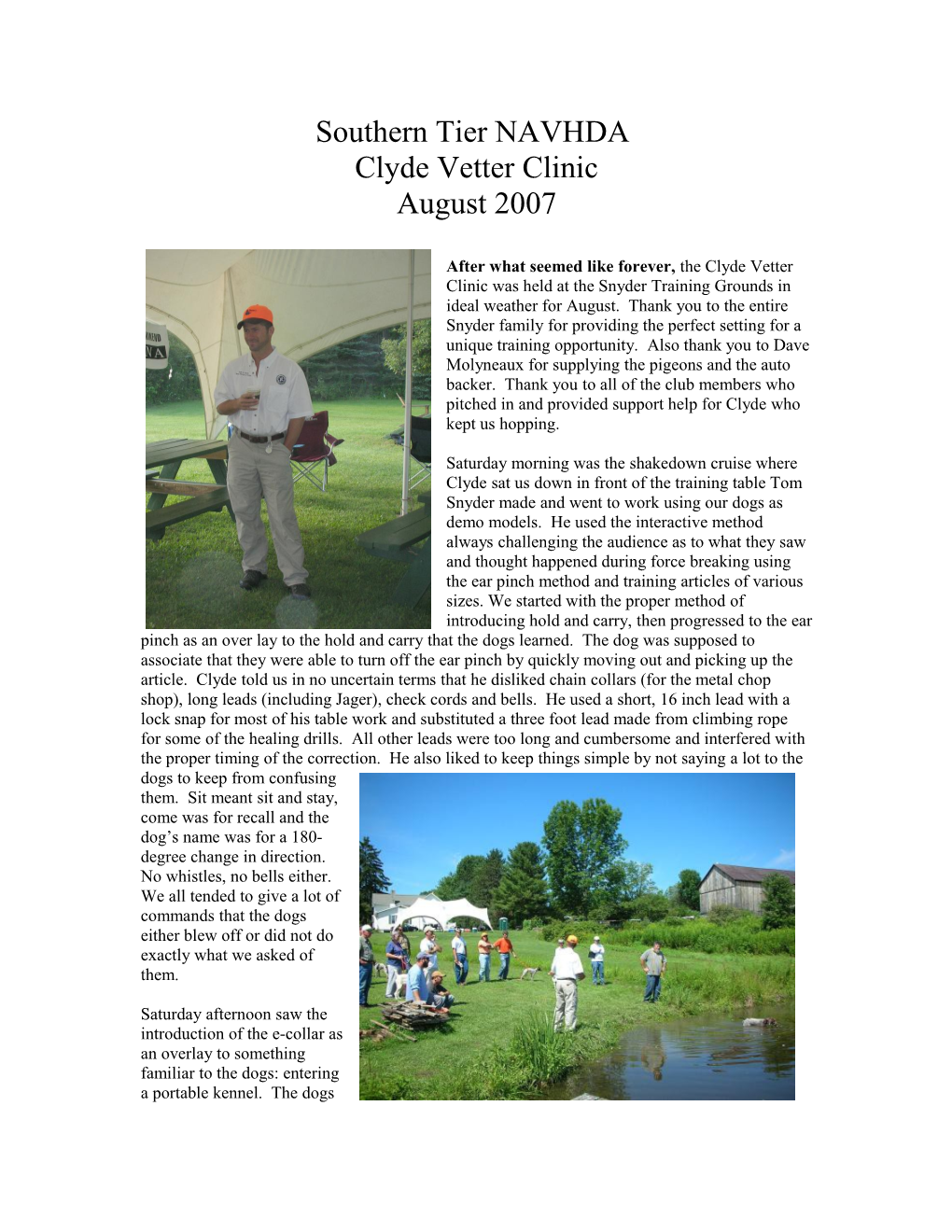 Clyde Vetter Clinic