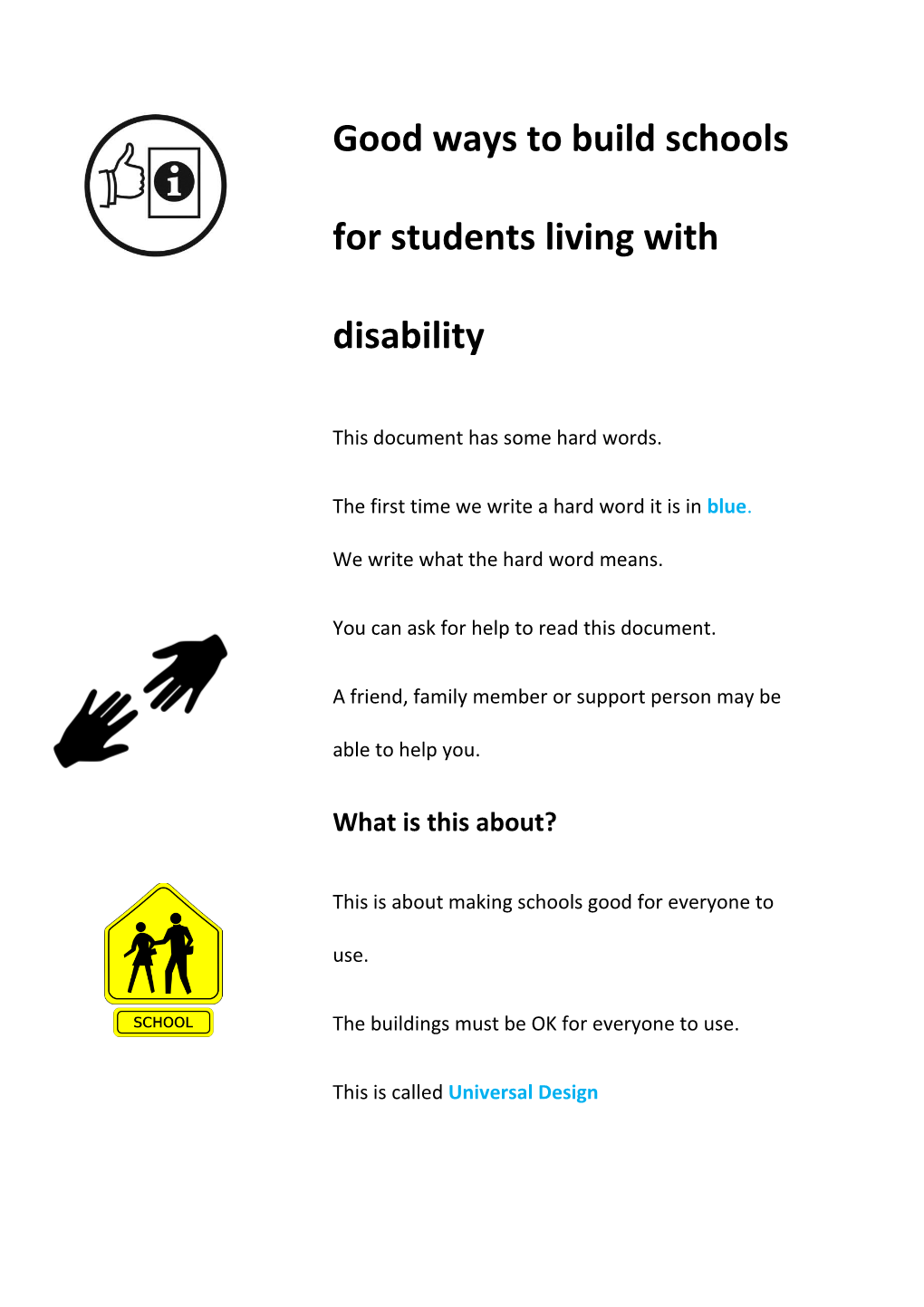 Good Ways to Build Schools for Students Living with Disability