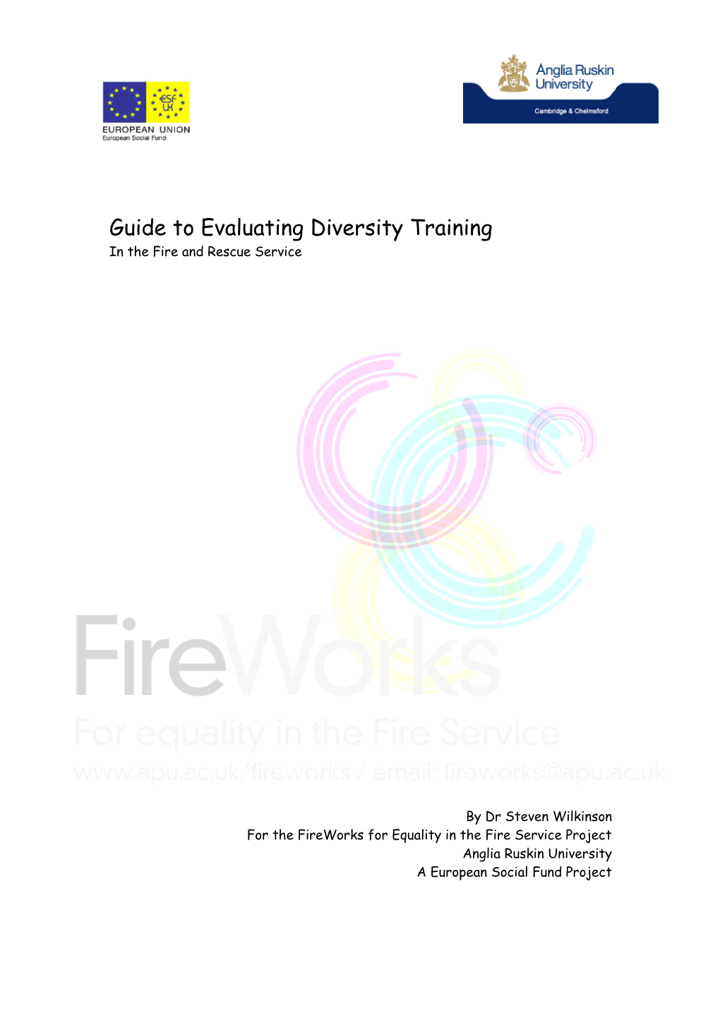 Fire Service Diversity Training Evaluation