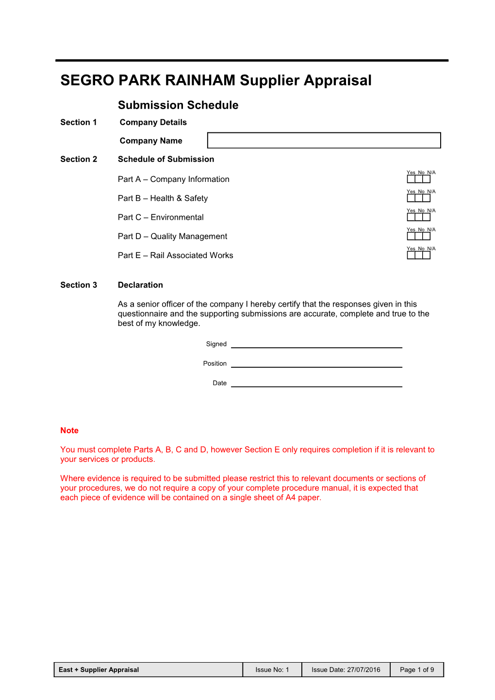 Bluestone Plc H&S Manual