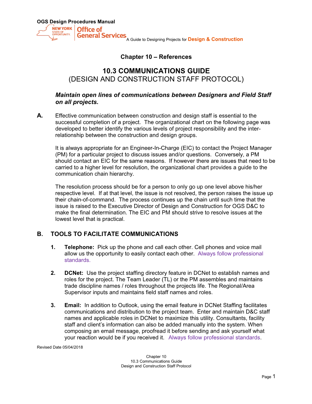 Chapter 10.2 OGS Network Project File Folder Structure