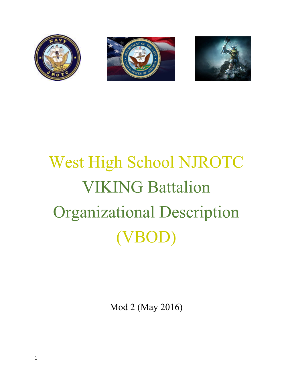 West High School NJROTC