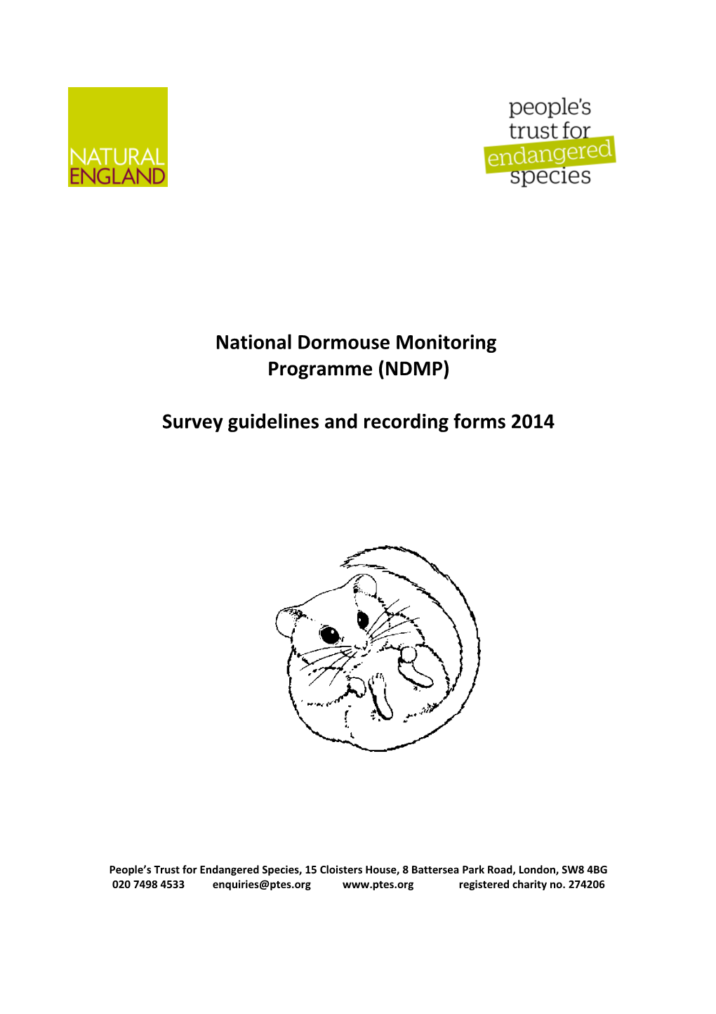 Survey Guidelines and Recording Forms 2014