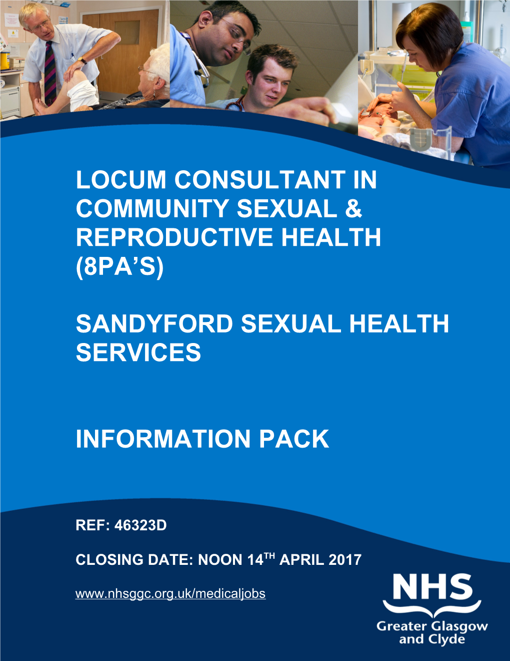 Locum Consultant in Community Sexual & Reproductive Health (8Pa S)