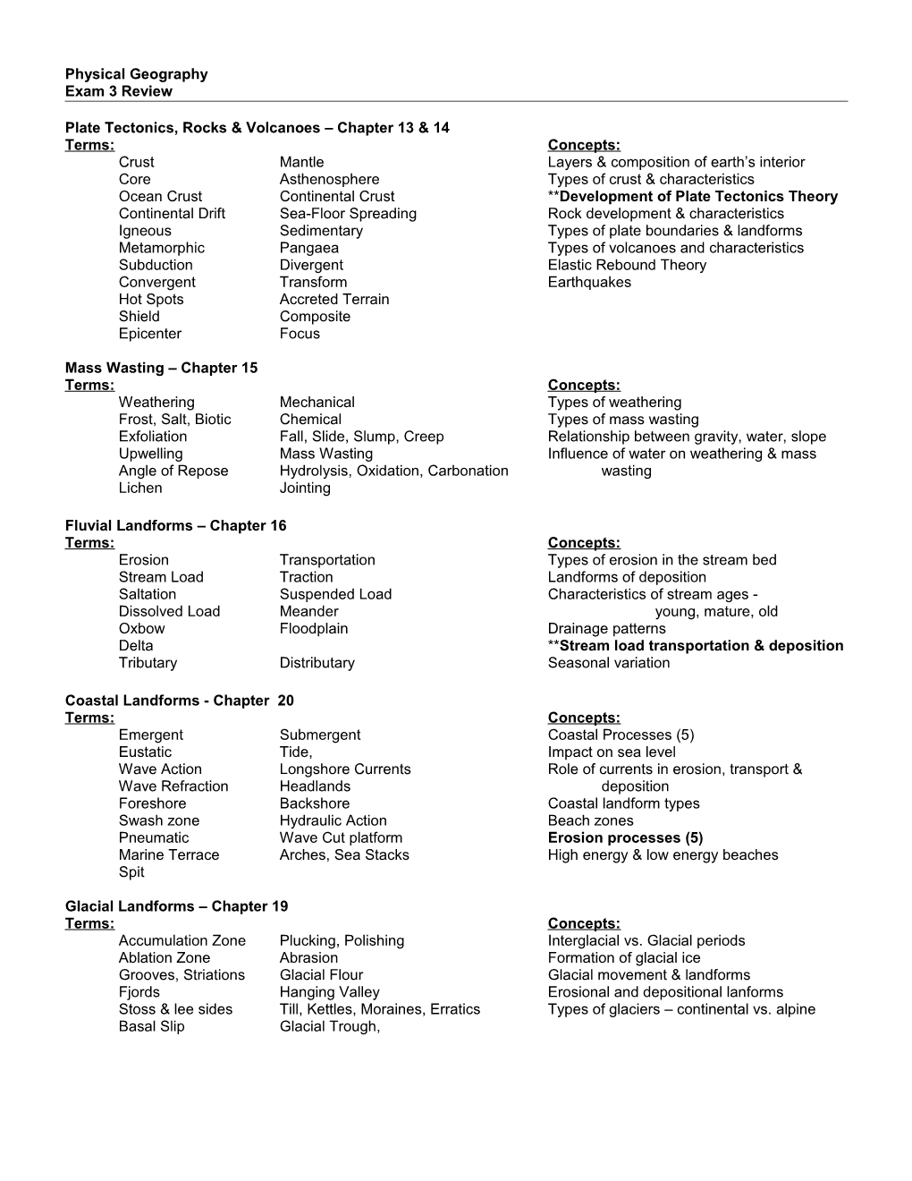 Plate Tectonics, Rocks & Volcanoes Chapter 13 & 14