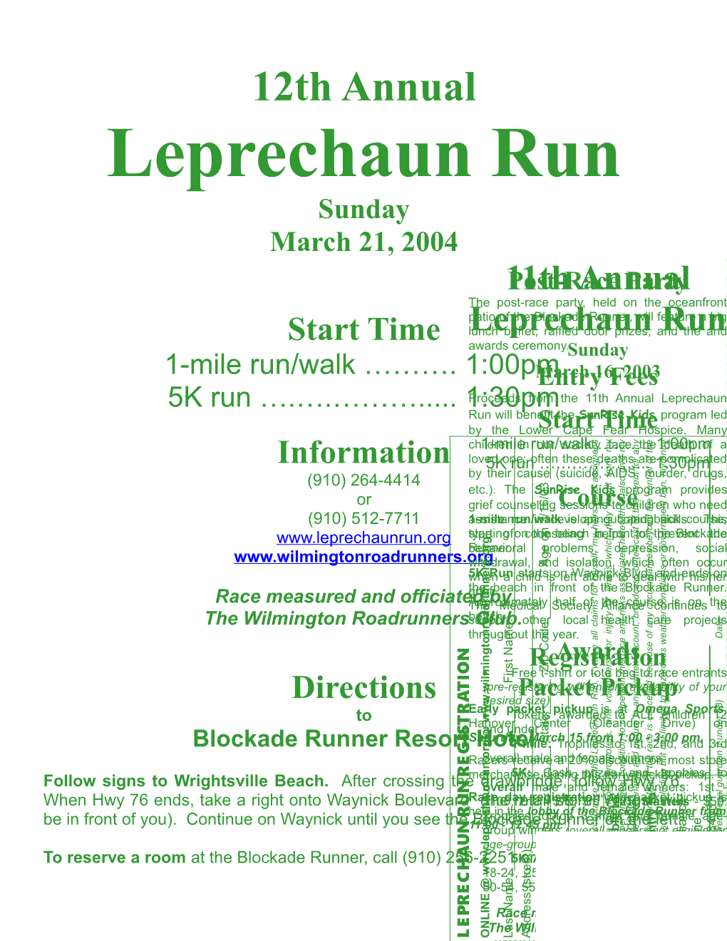 Race Measured and Officiated By