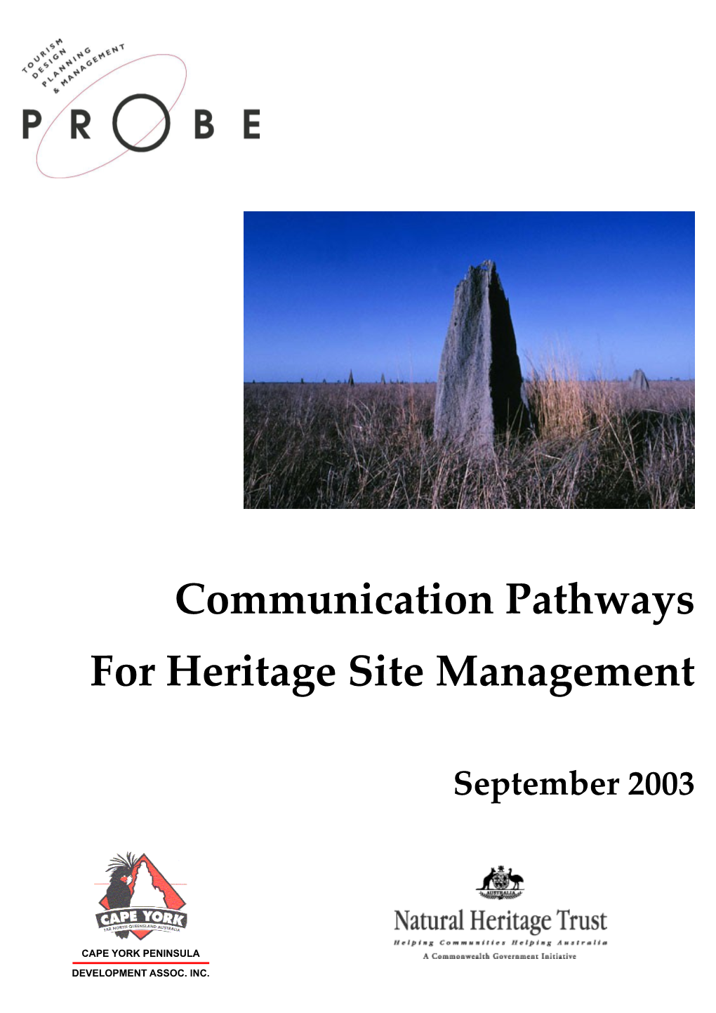 For Heritage Site Management