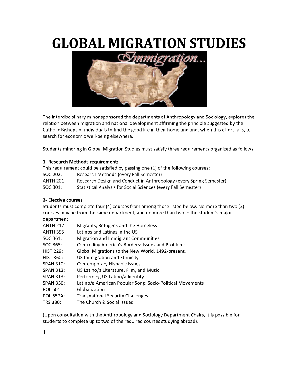Global Migration Studies