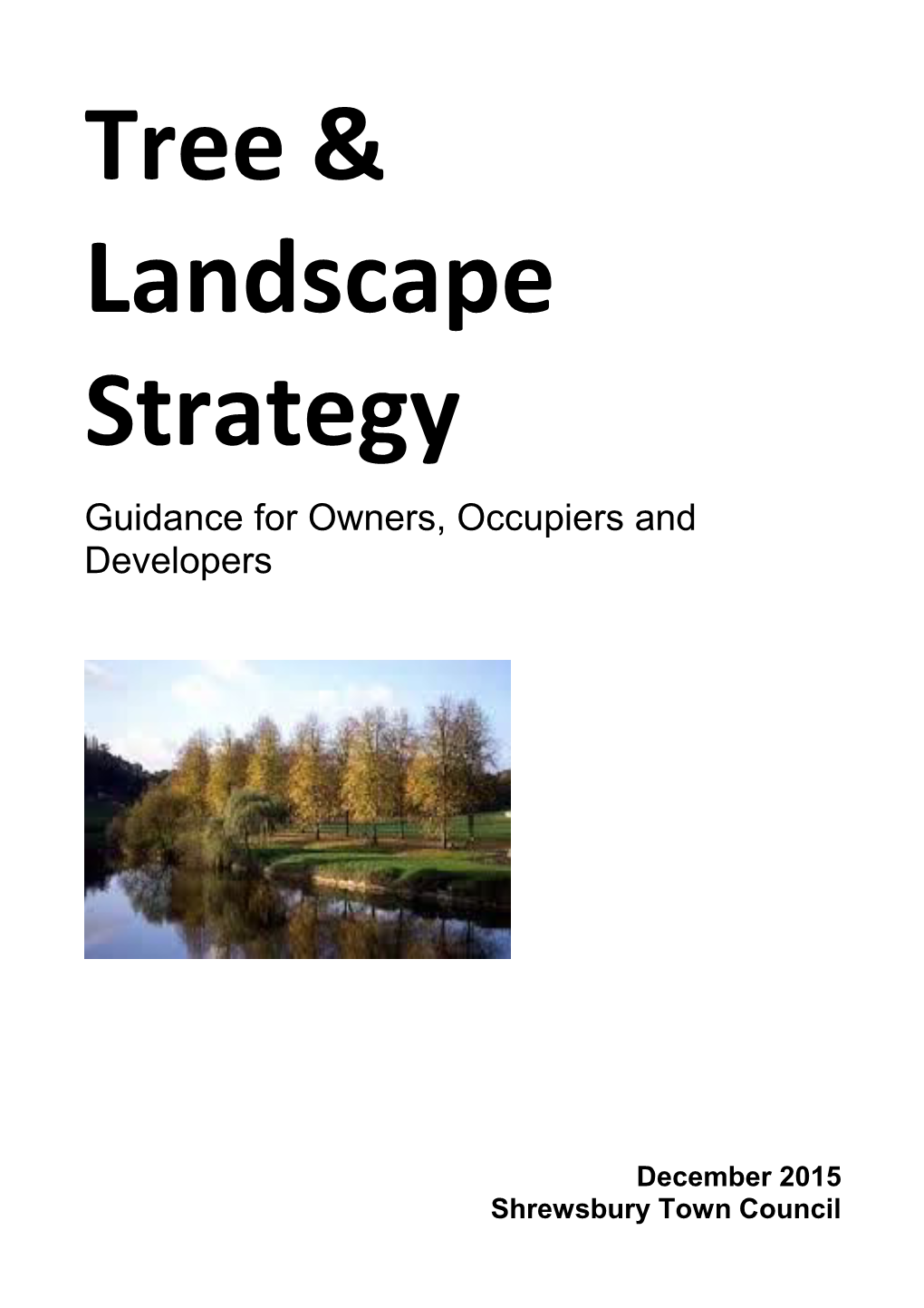 Tree & Landscape Strategy