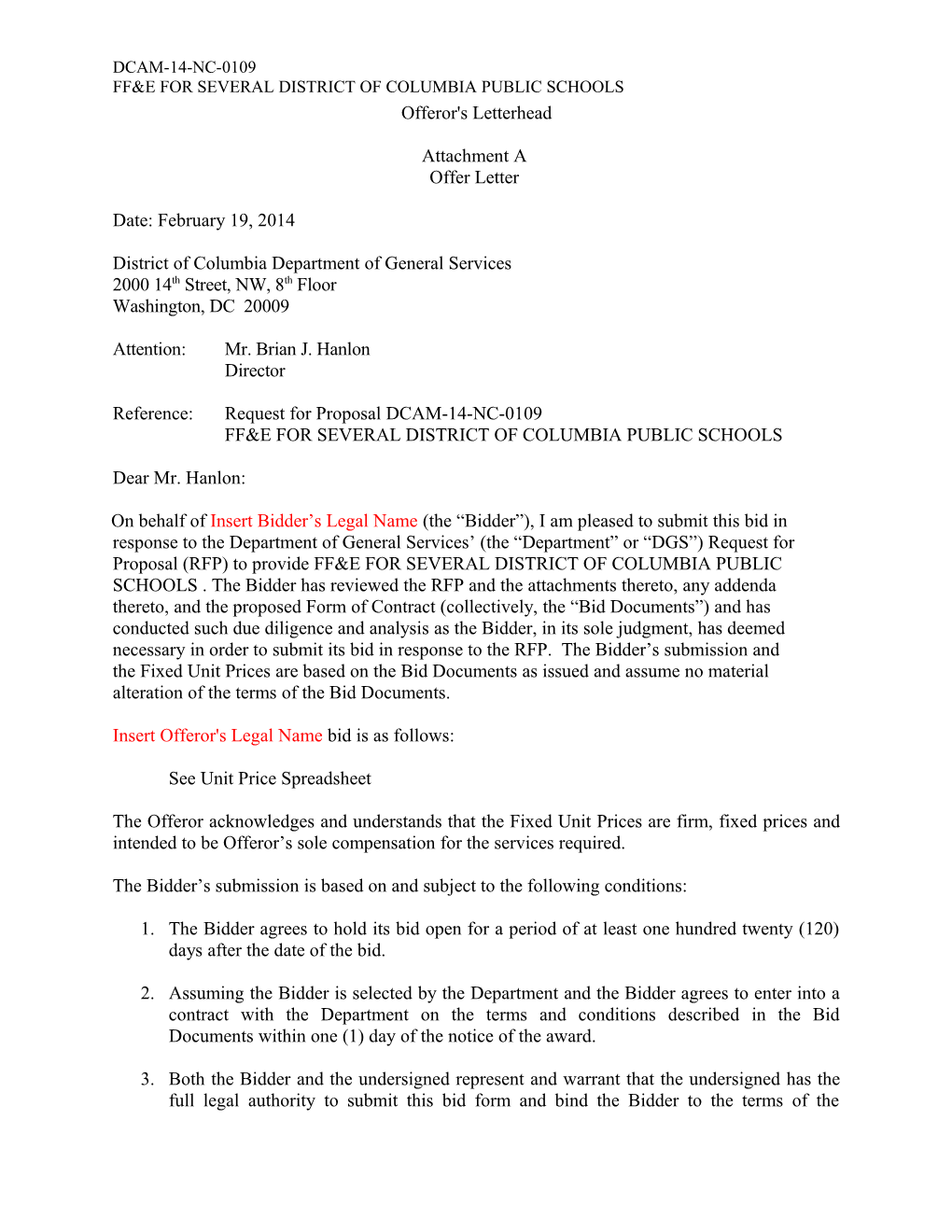 Attachment B to Snow RFP (Bid Form) (00097364)