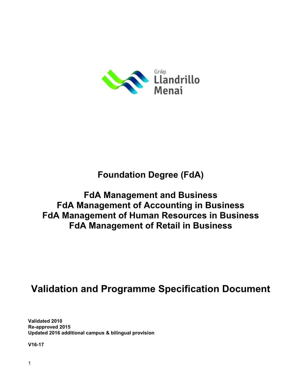 Fda Management and Business