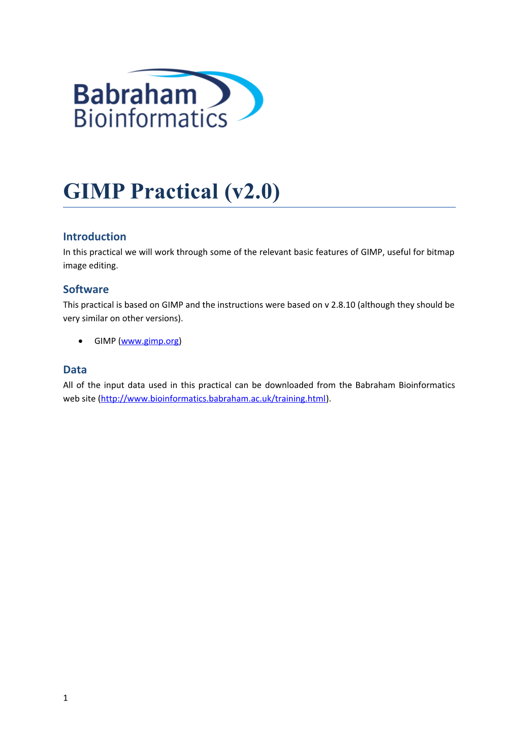 GIMP Practical (V2.0)