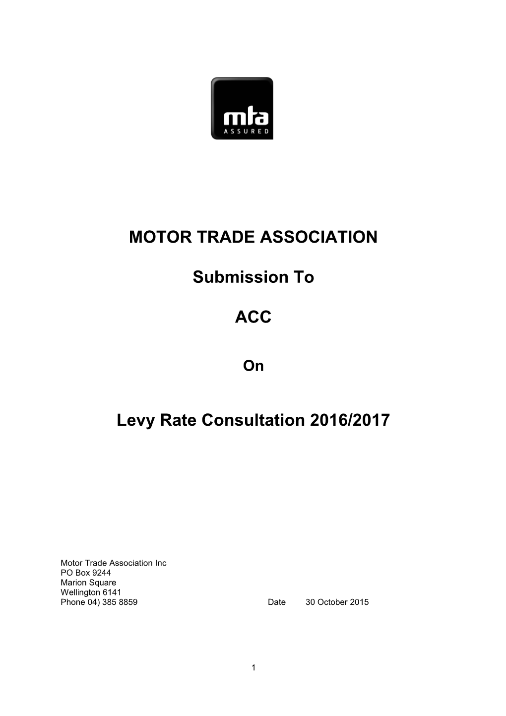 Motor Trade Association