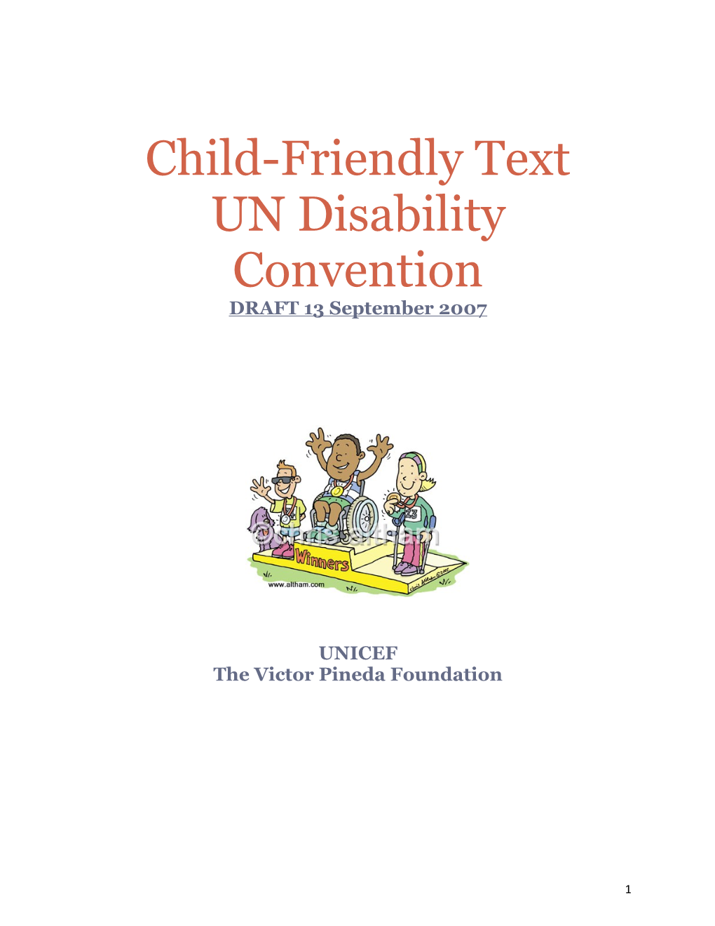 Child-Friendly Text