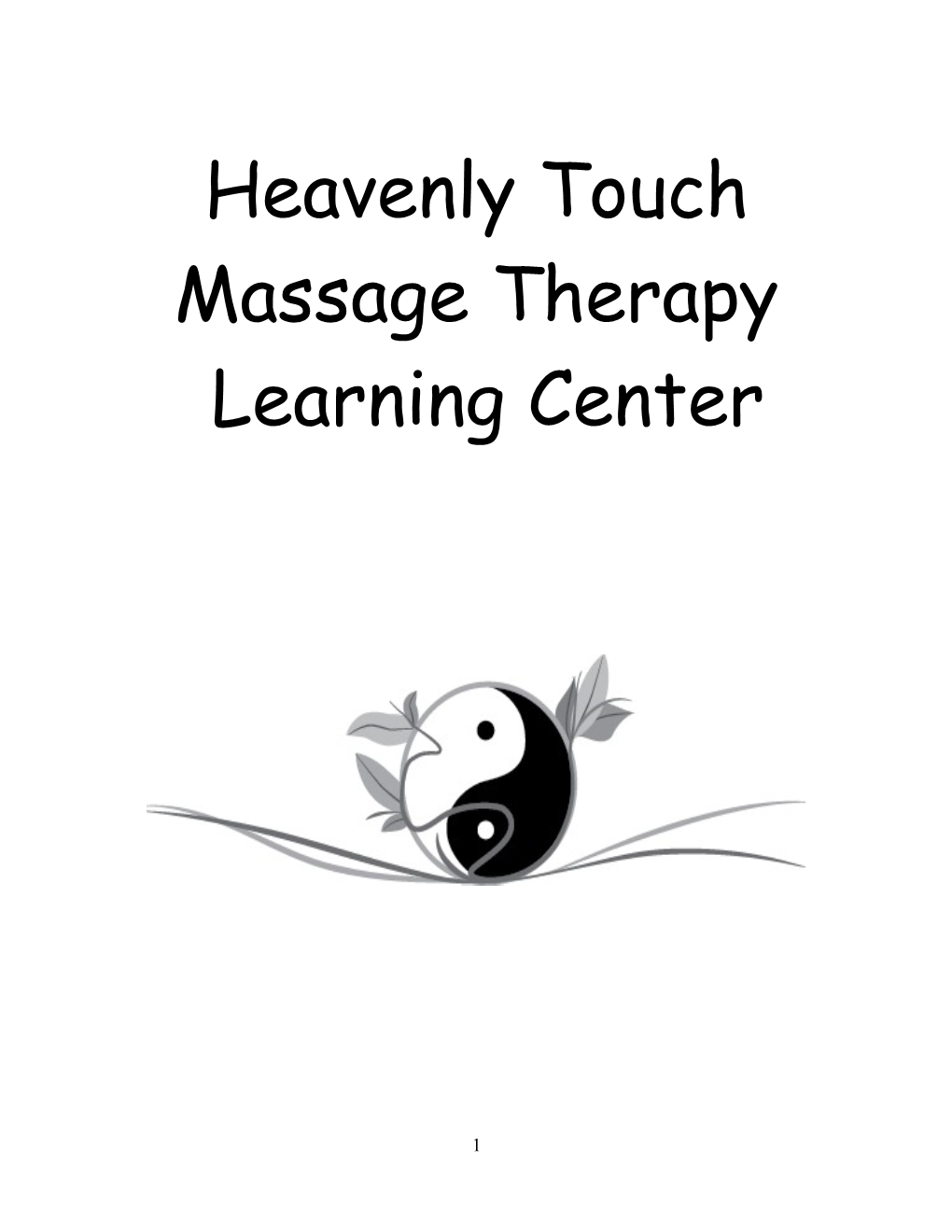 Massage Therapy Class Catalog