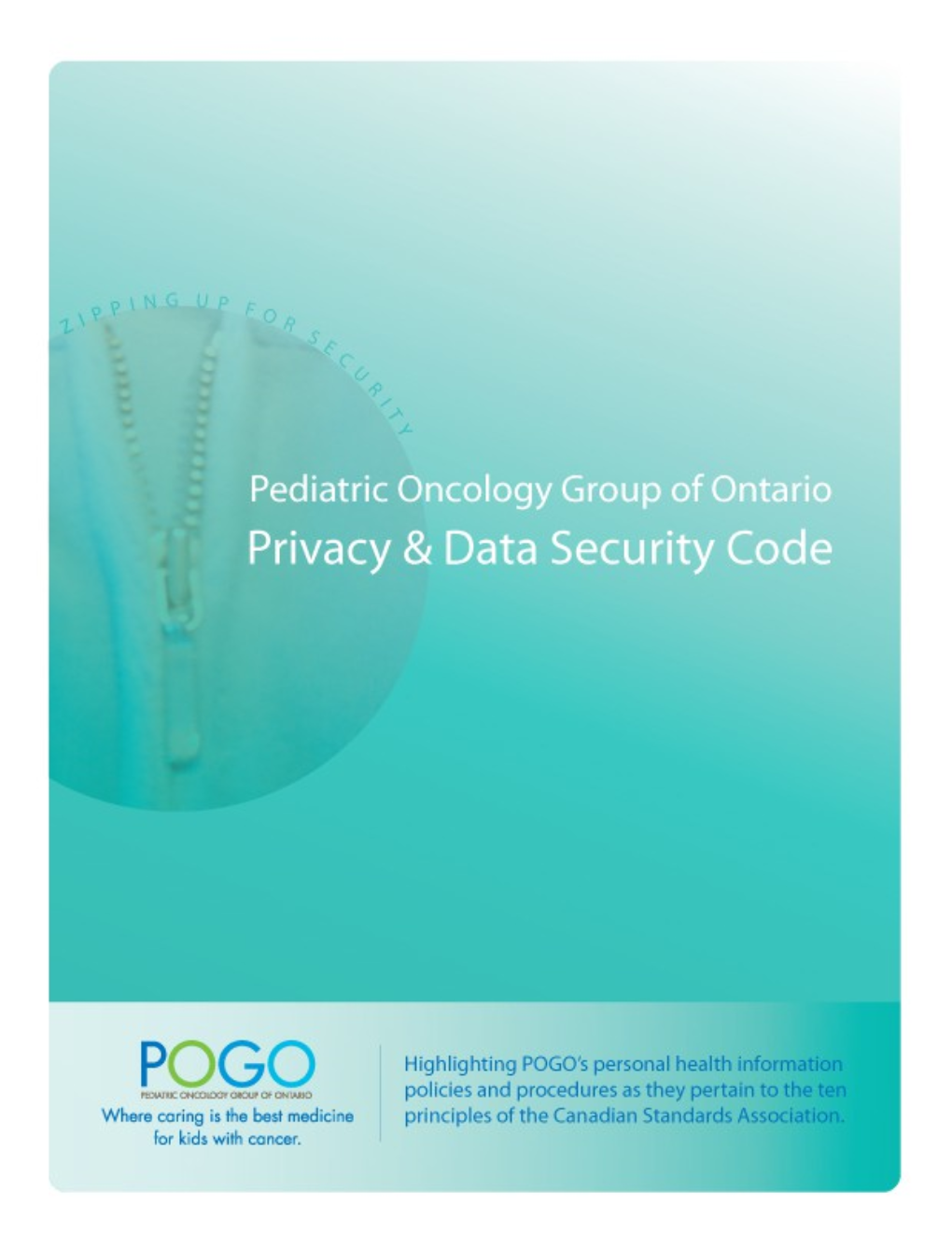 POGO Privacy and Data Security Code