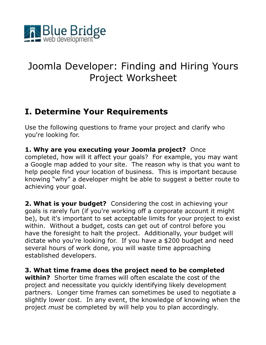 Joomla Developer: Finding and Hiring Yours