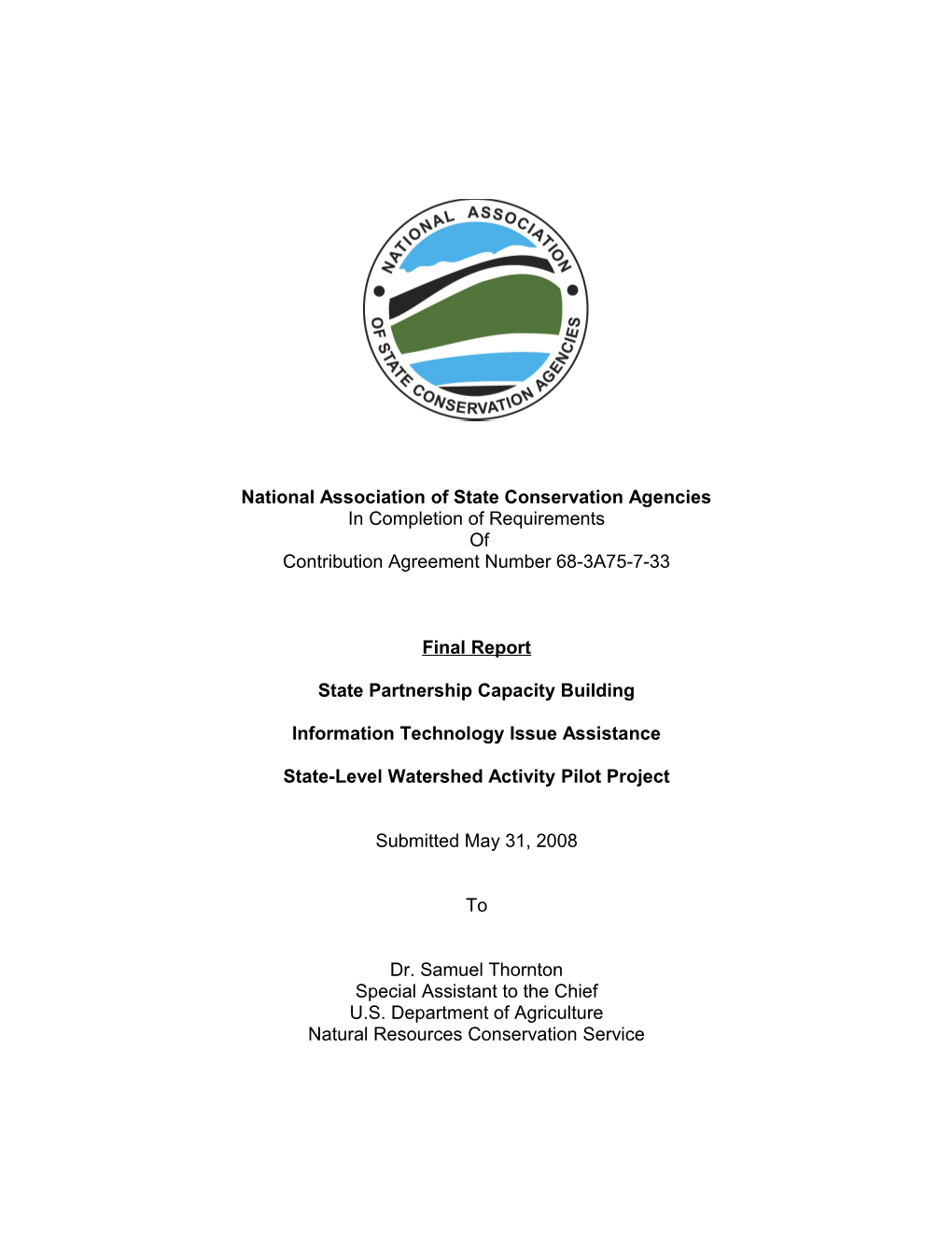 National Association of State Conservation Agencies (NASCA)