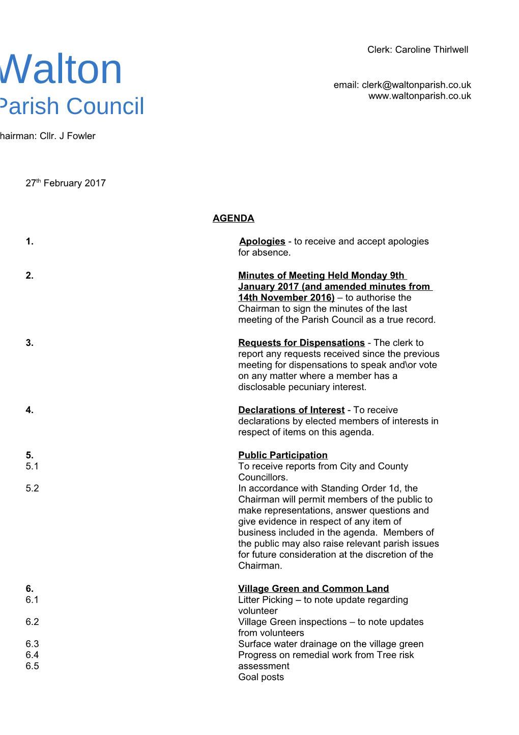 Carlisle City Council - Amended Agenda and Additional Report, Executive 18Th January 2017