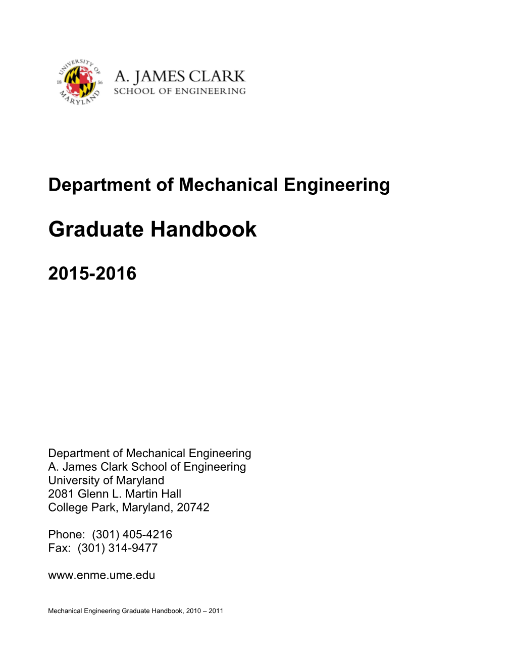 Department Ofmechanical Engineering