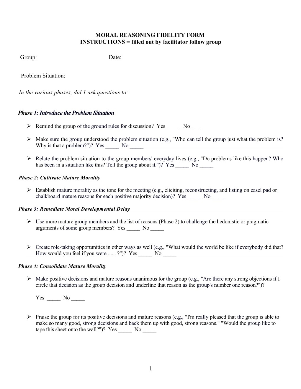 Moral Reasoning Instructions Evaluation (Mr)