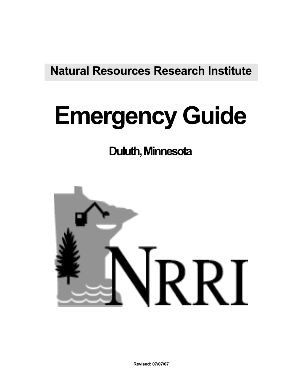 Natural Resources Research Institute