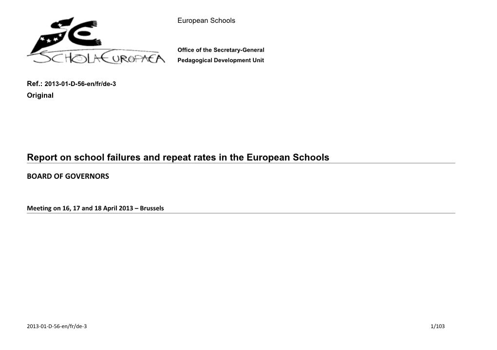 Teaching Standards for the European Schools