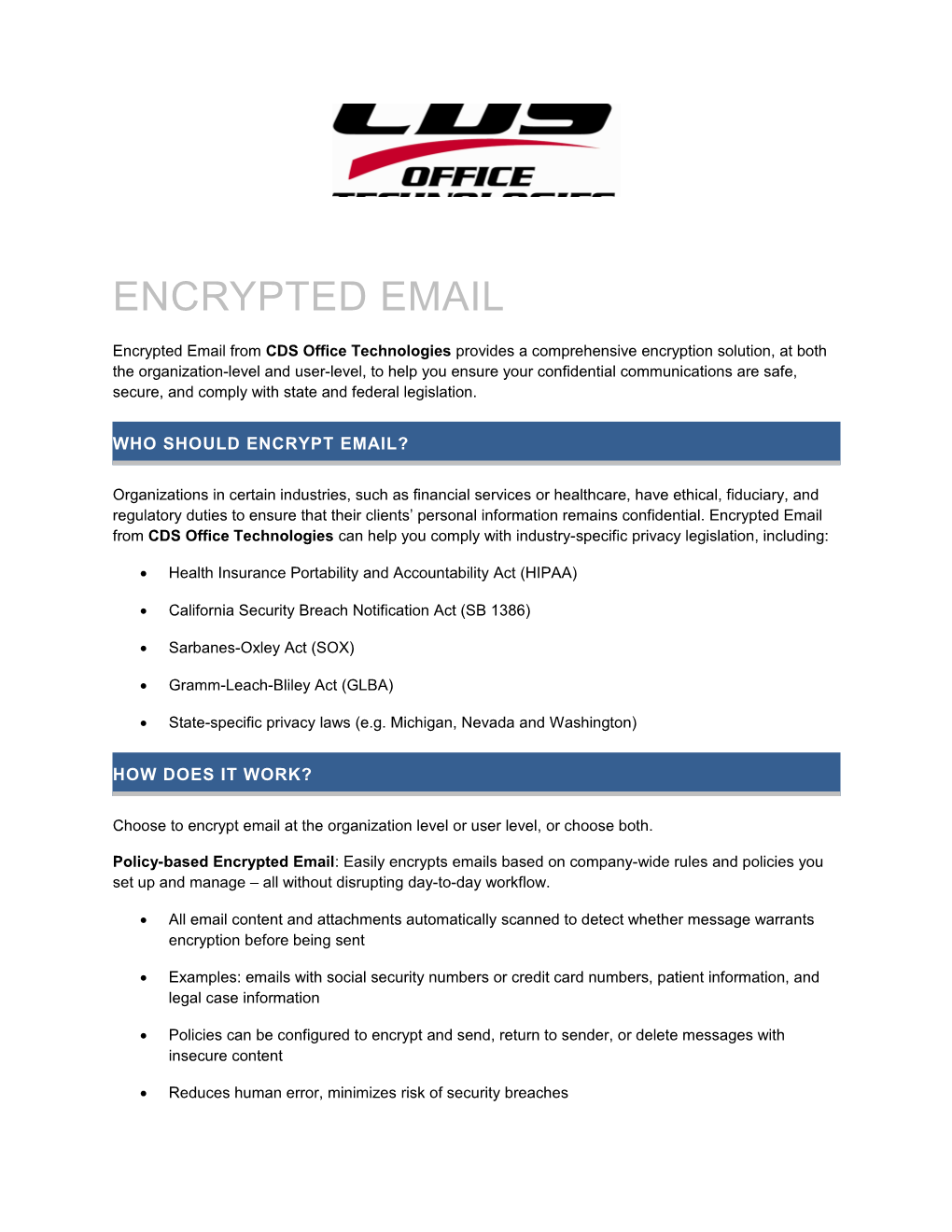 Who Should Encrypt Email?