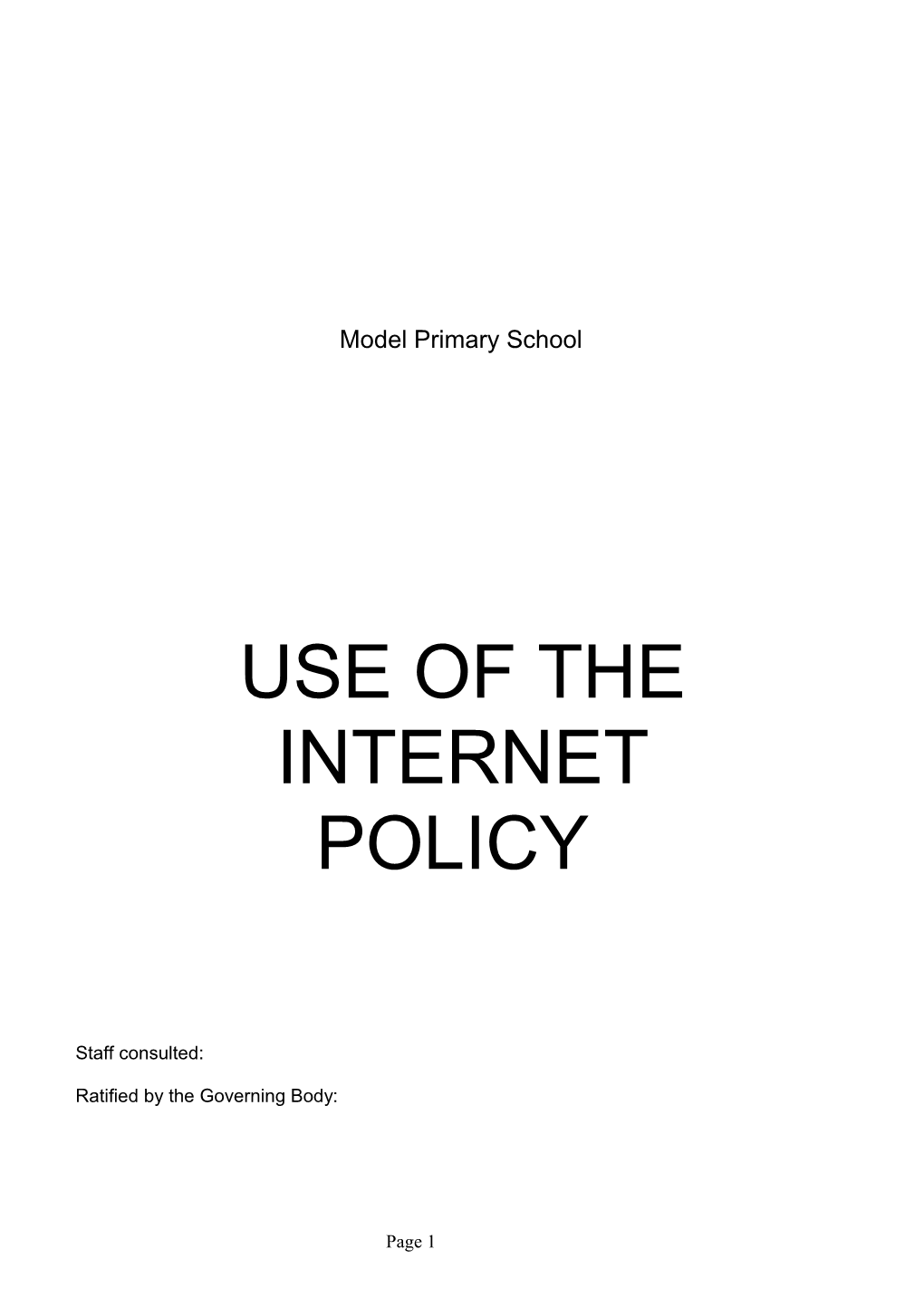 New ICT Policy