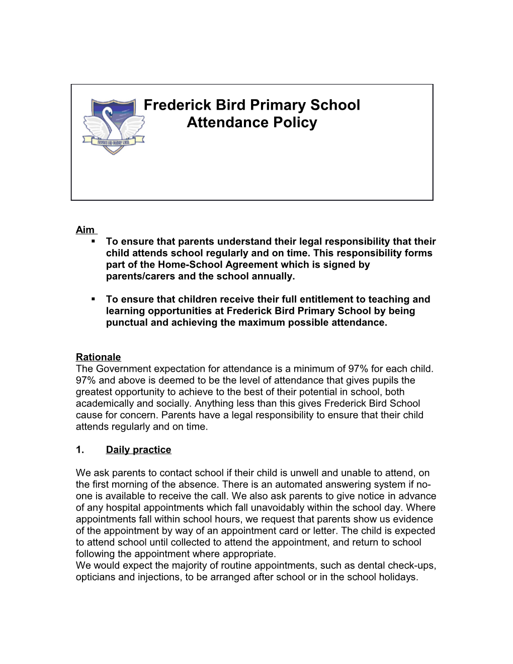 Frederick Bird Primary School