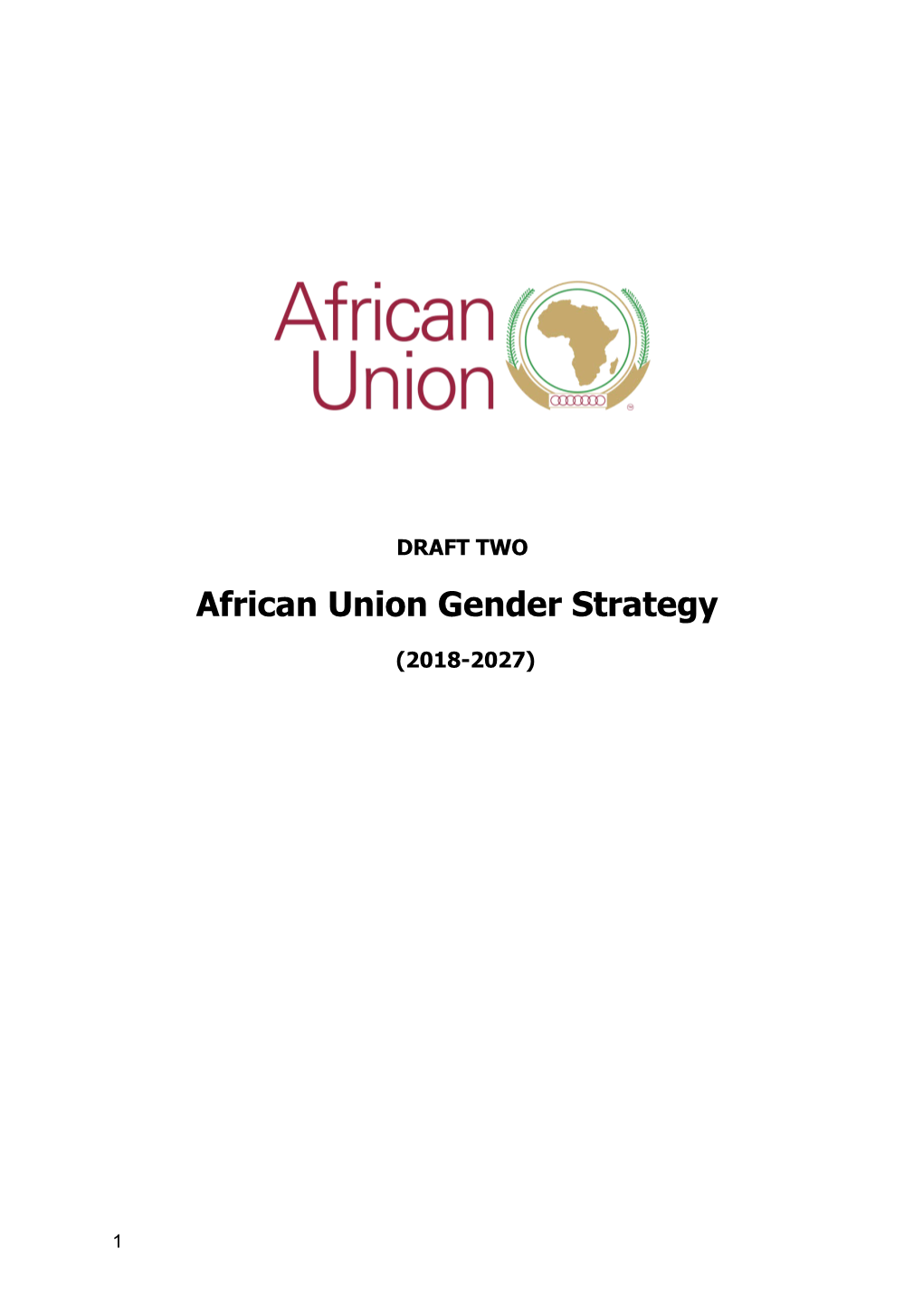 African Union Genderstrategy