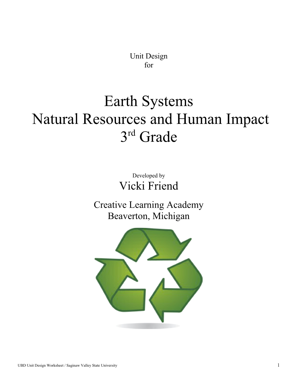 Natural Resources and Human Impact