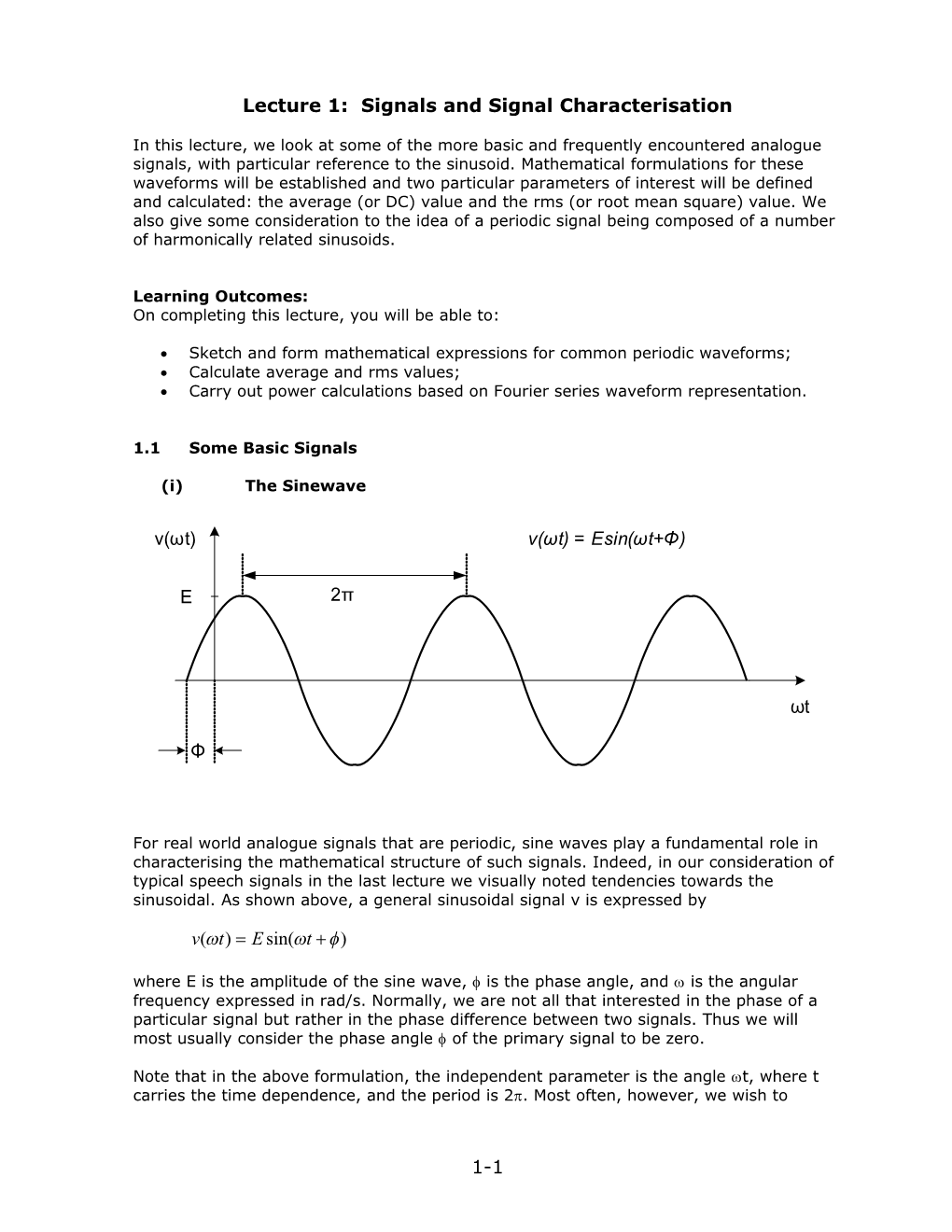 Lecture 0: Course Introduction