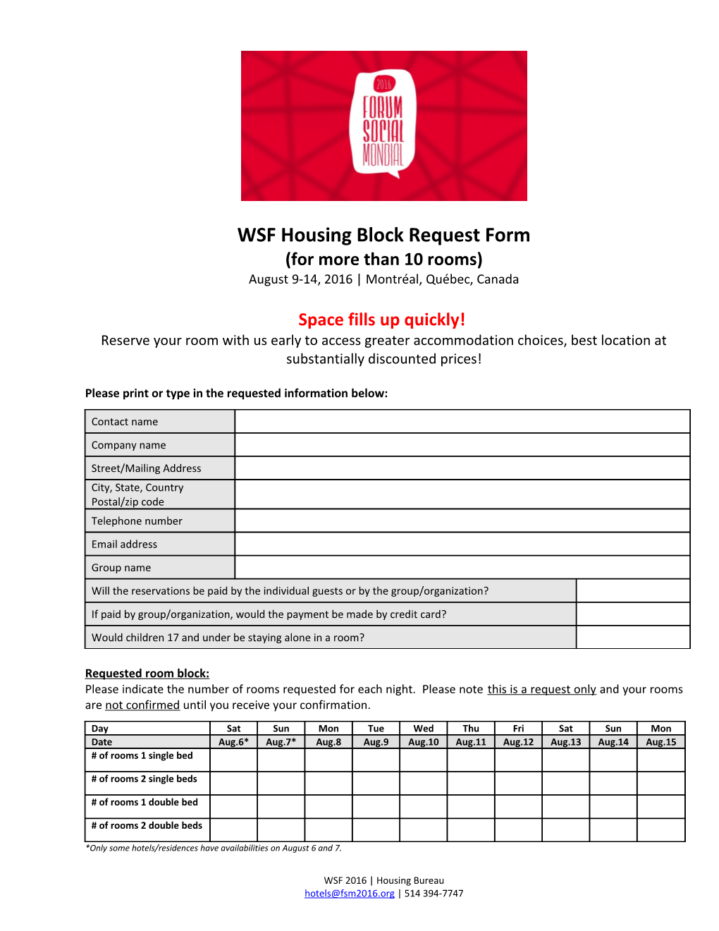 AASLD Block Request Form