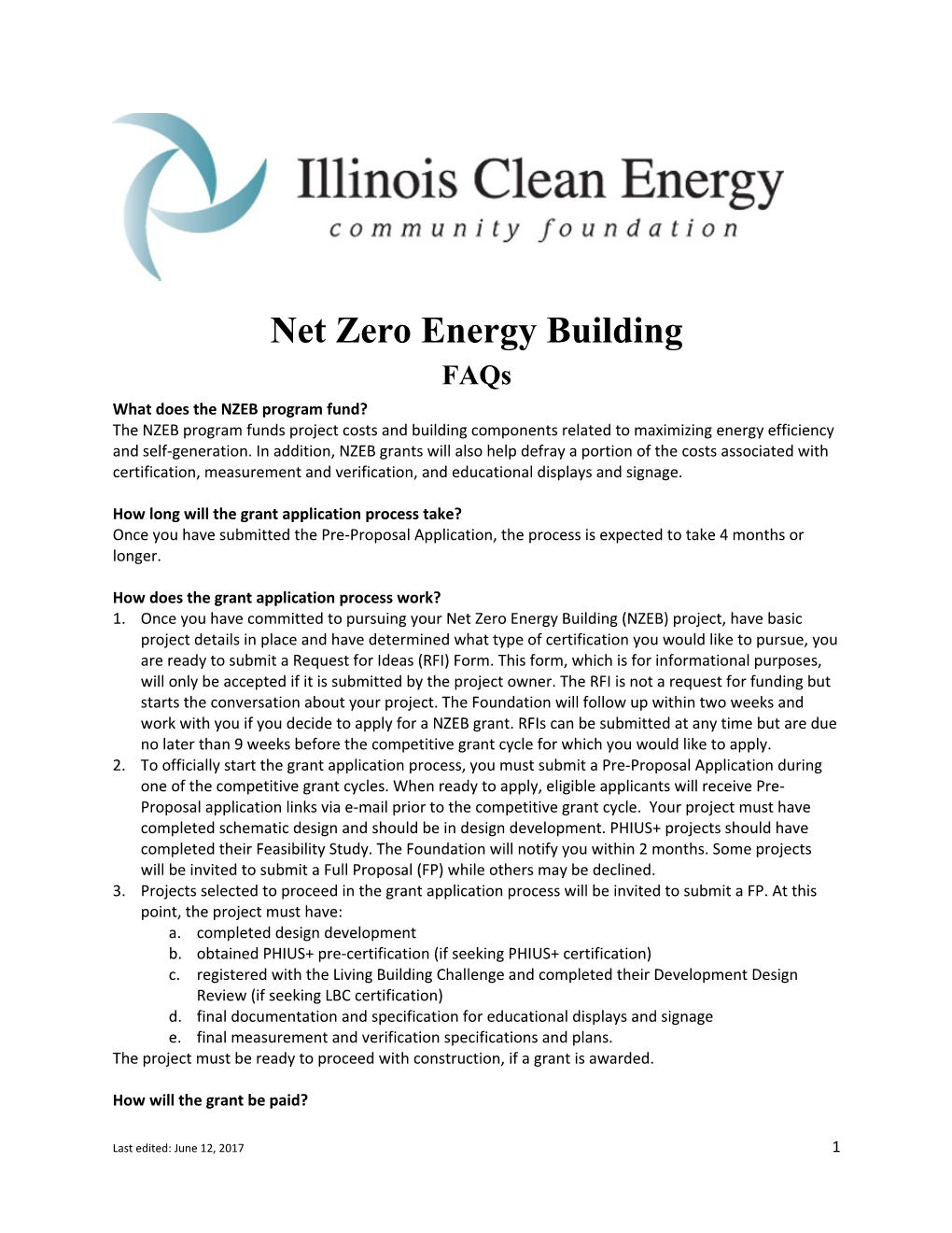 Net Zero Energy Building