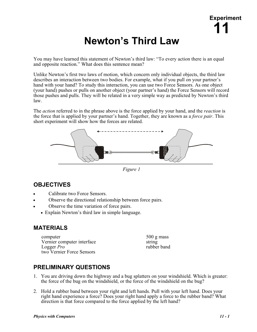 Newton S Third Law