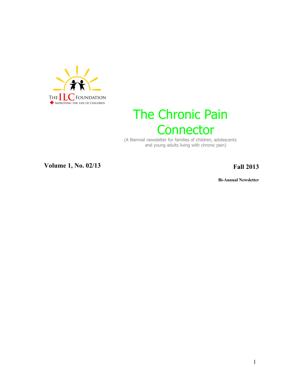 The Chronic Painconnector