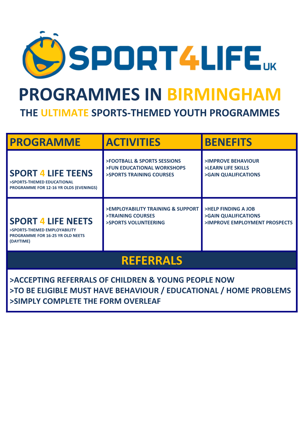 The Ultimate Sports-Themed Youth Programmes