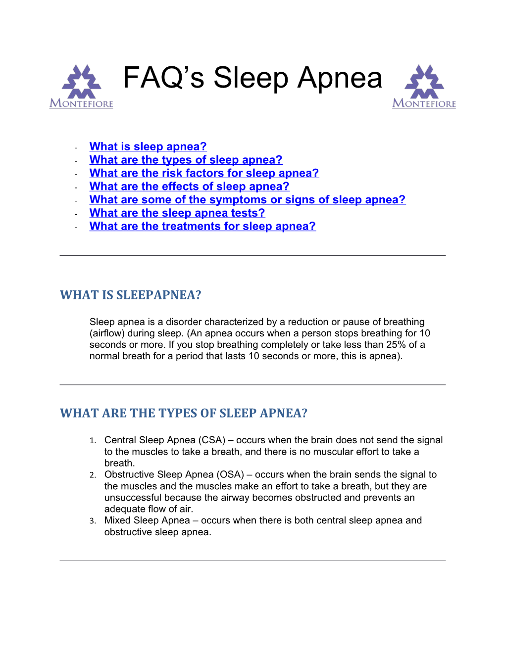What Are the Risk Factors for Sleep Apnea?