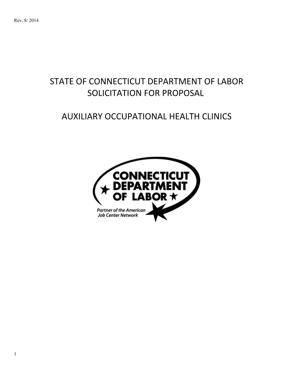 State of Connecticut Department of Labor
