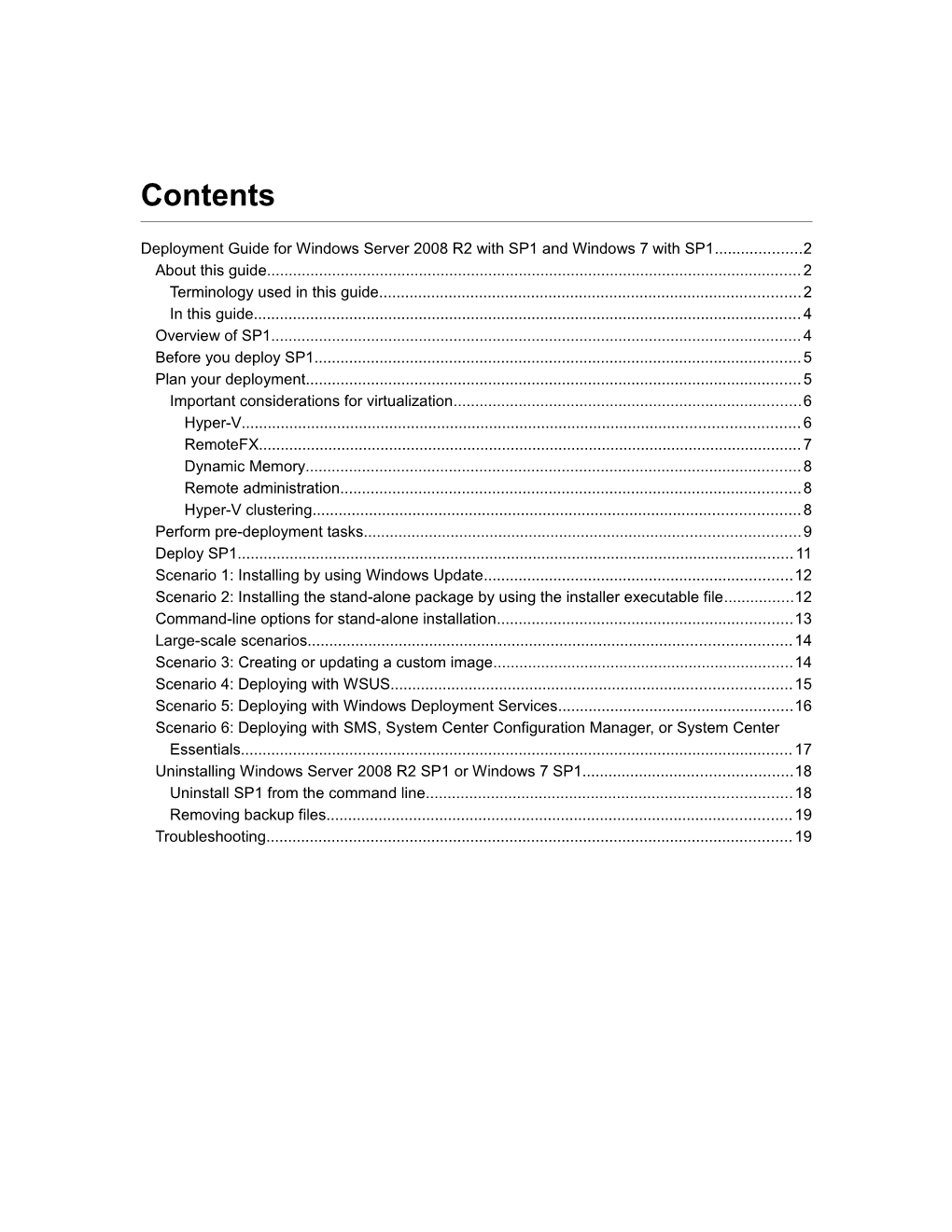 Deployment Guide for Windows Server 2008 R2 with SP1 and Windows 7 with SP1