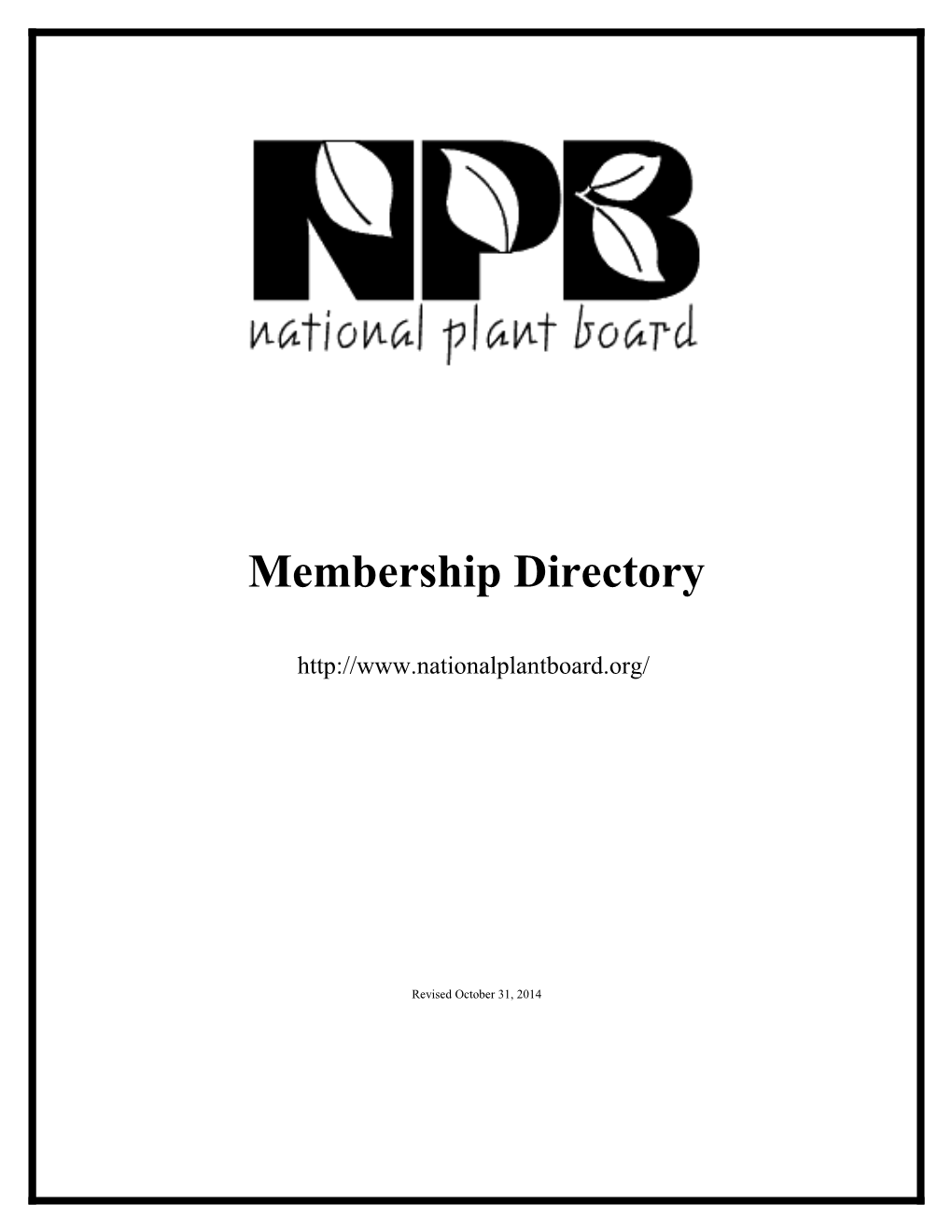 NPB Membership Directory