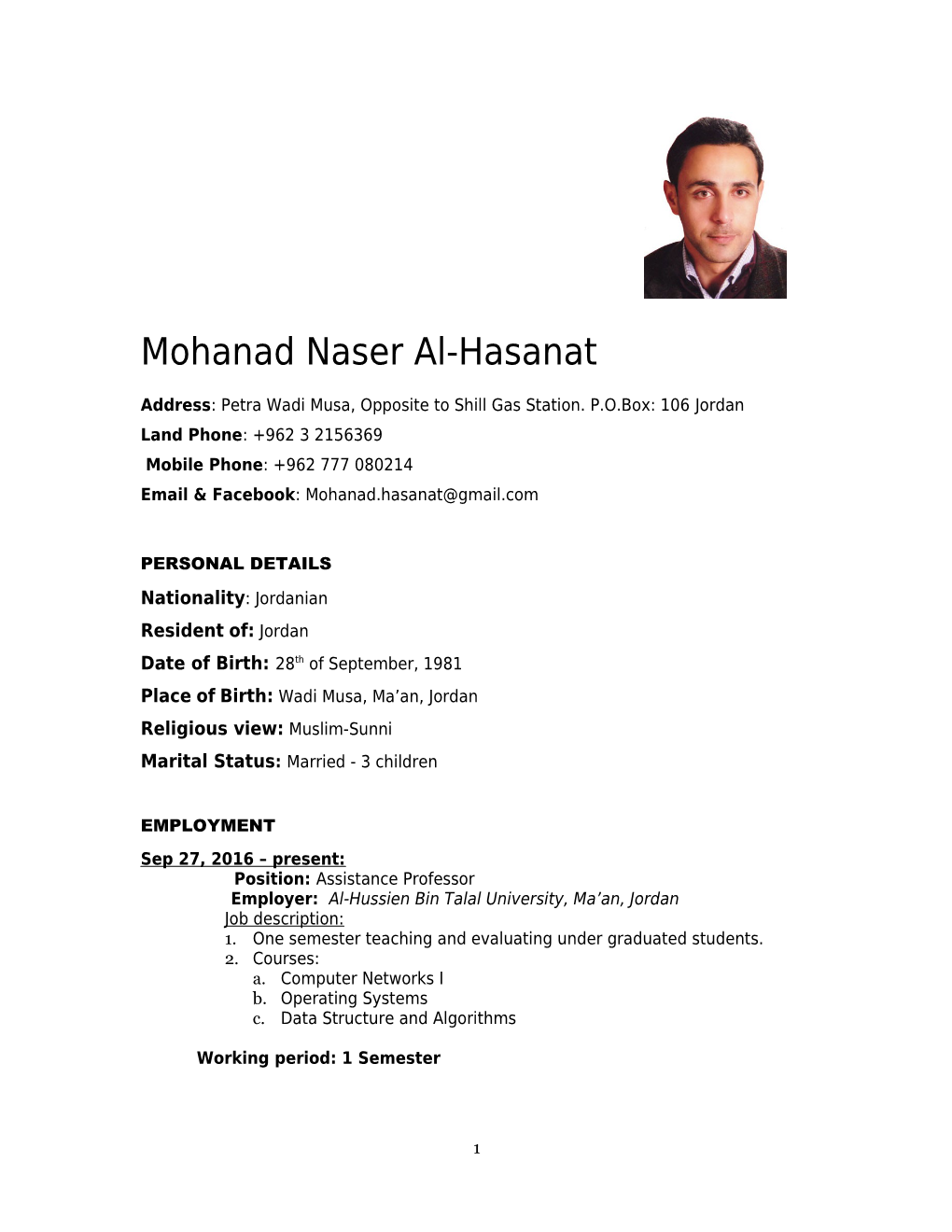 Mohanad Naser Al-Hasanat