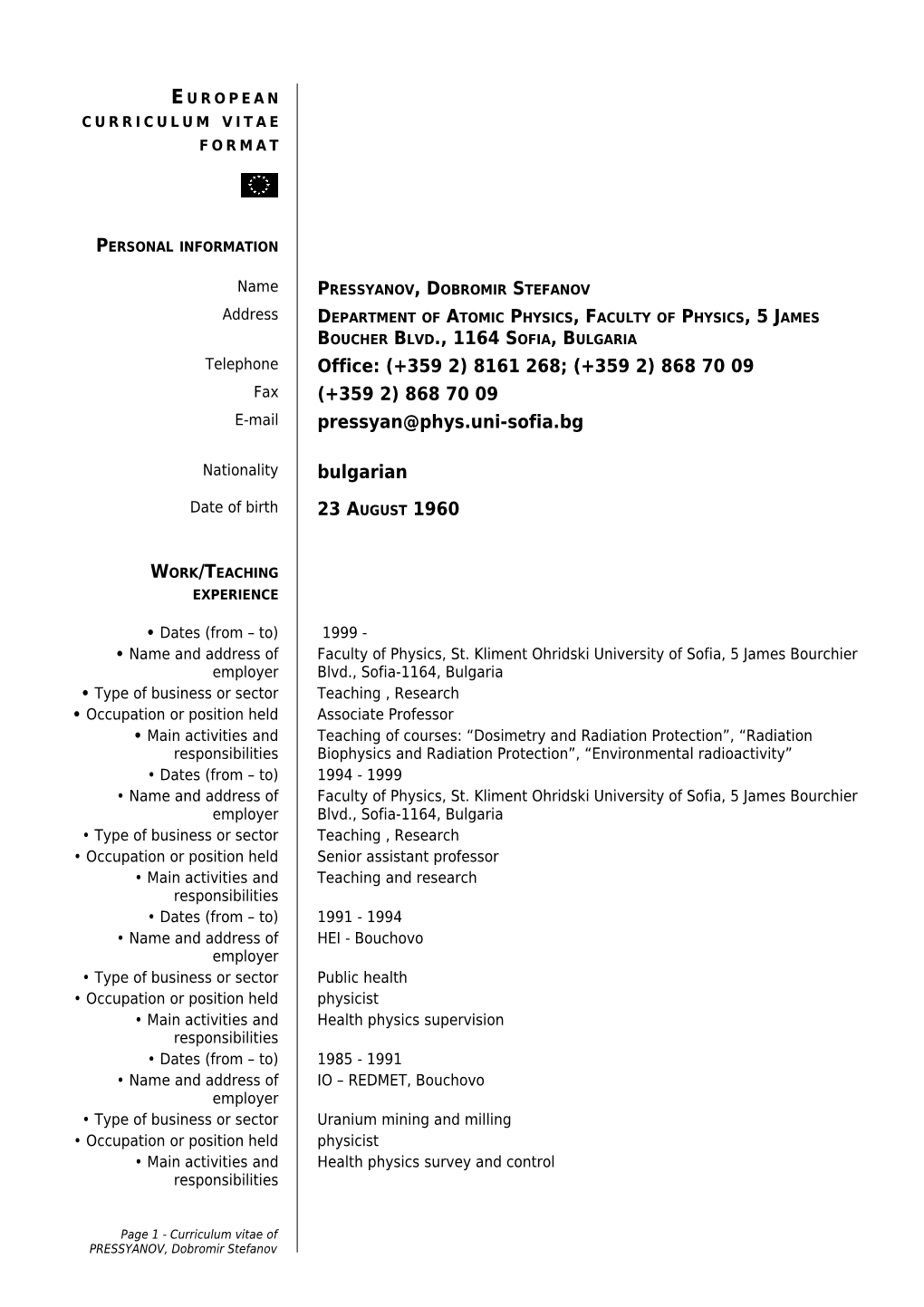 Published Or Accepted for Publication Till 5. 09. 2008 Г