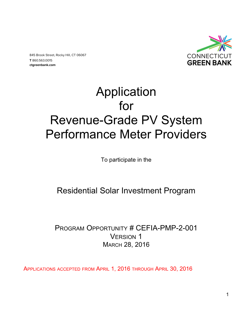 Revenue-Grade PV System Performance Meter Providers