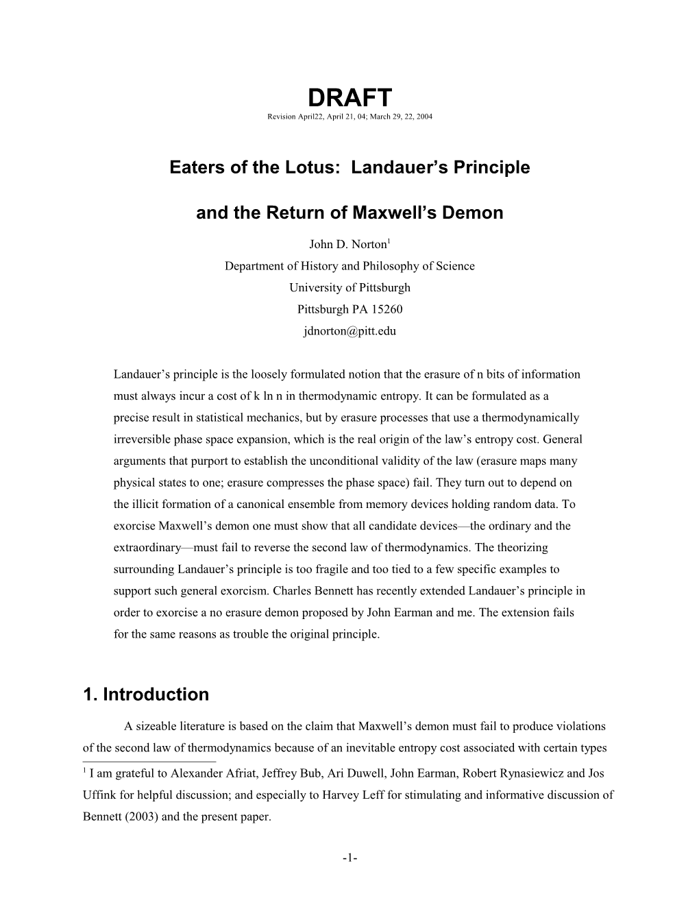 What Landauer S Principle Really Says And