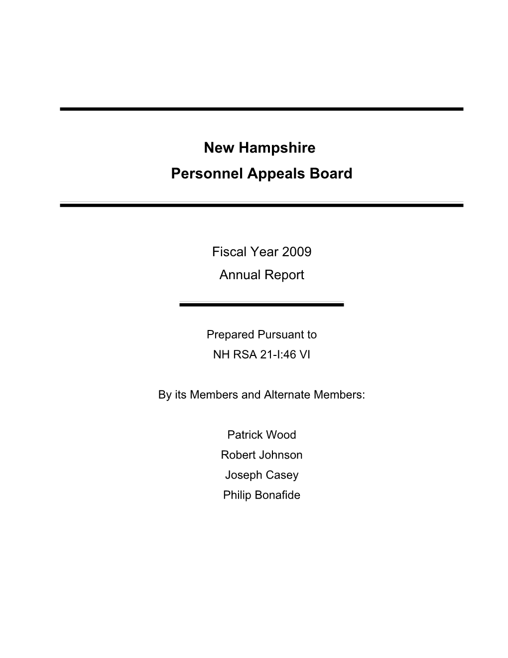 Personnel Appeals Board