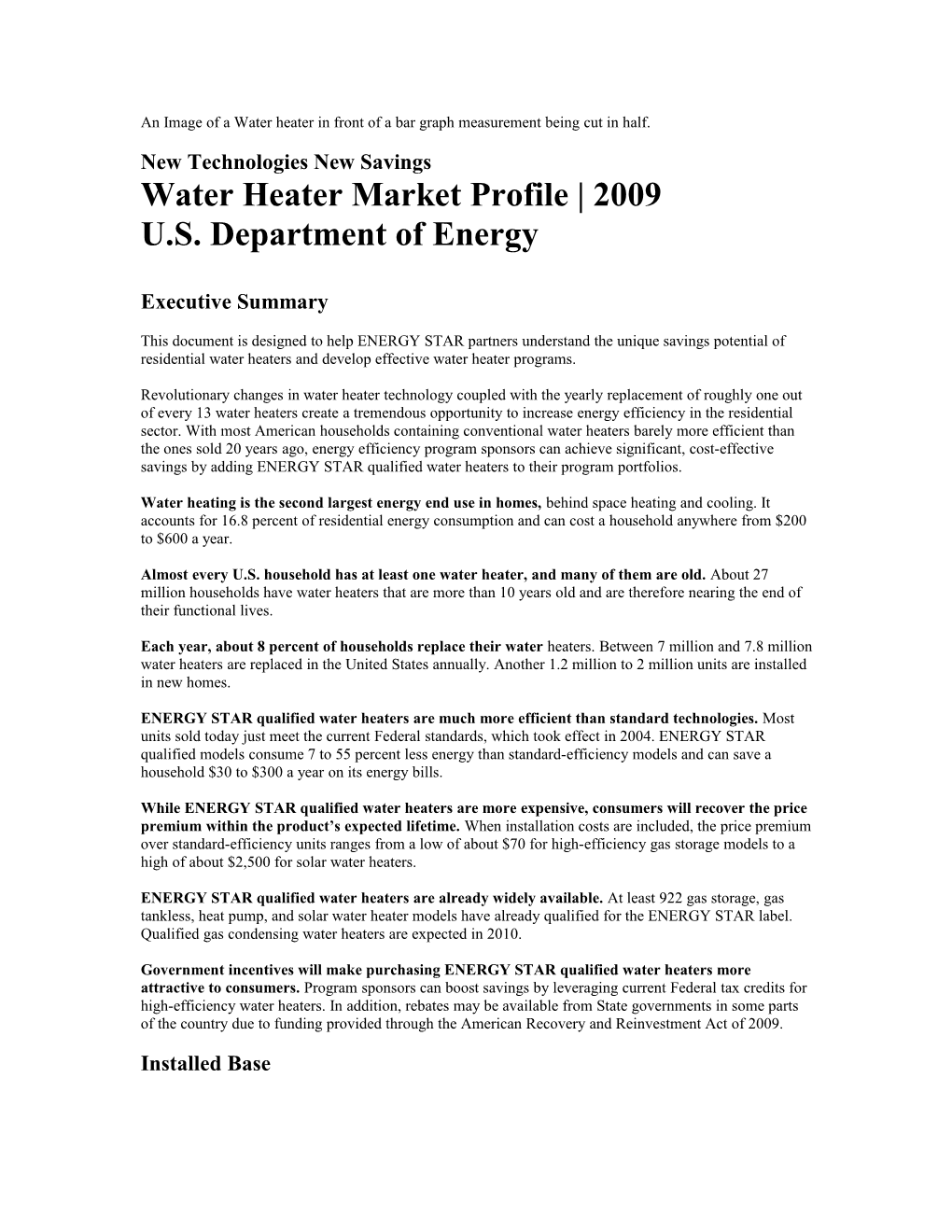 Water Heater Market Profile-Program Design Guide Final