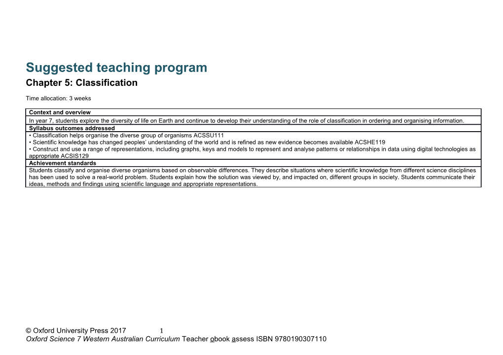 Oxford Insight Science 7 Australian Curriculum for NSW Stage 4