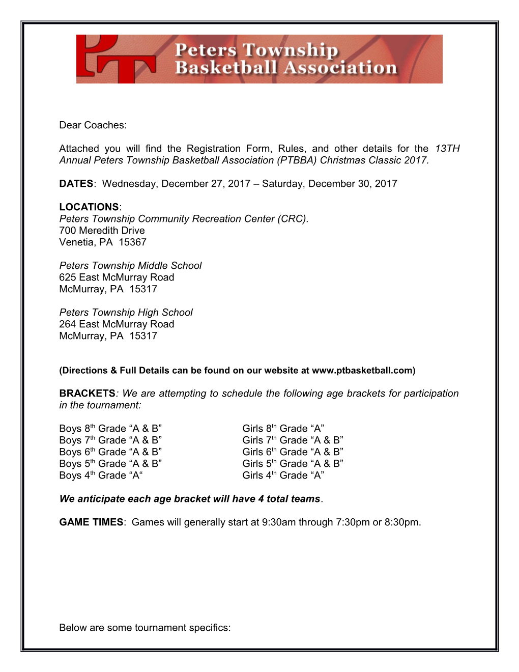 Uscaa Boys Basketball Tournament